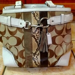 Coach Signature Tote